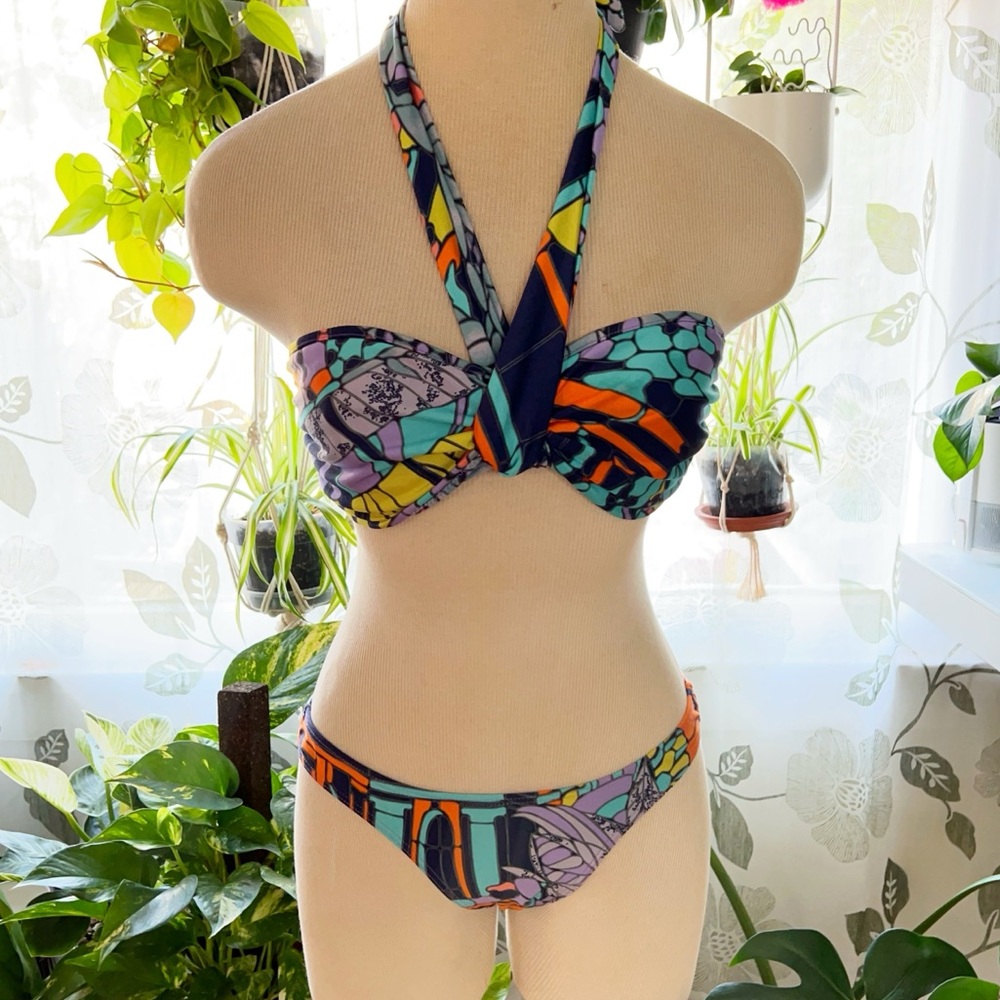 Zimmermann Multicolor Bikini Set